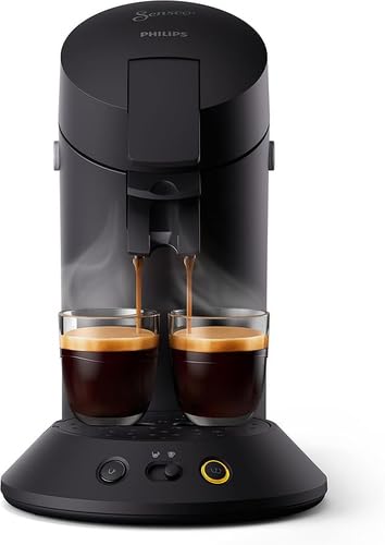 SENSEO Cafetière à dosette Original Plus Noir intense CSA210/61